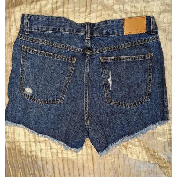 NWT Size 28 Avec Les Filles Distressed Jean Shorts - Picture 2 of 7